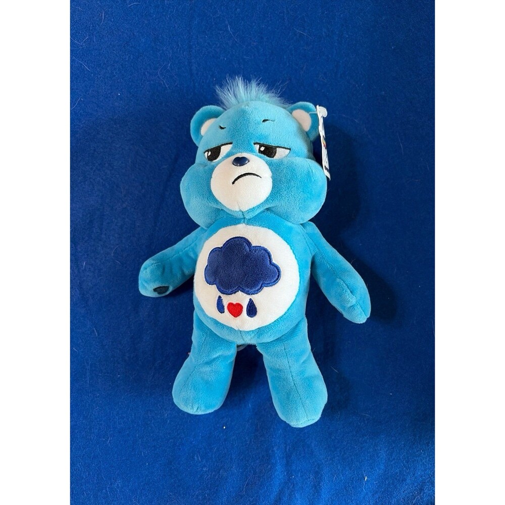 Care Bears Grumpy Bear 10” Plush Stuffed Animal Blue with Hang Tag